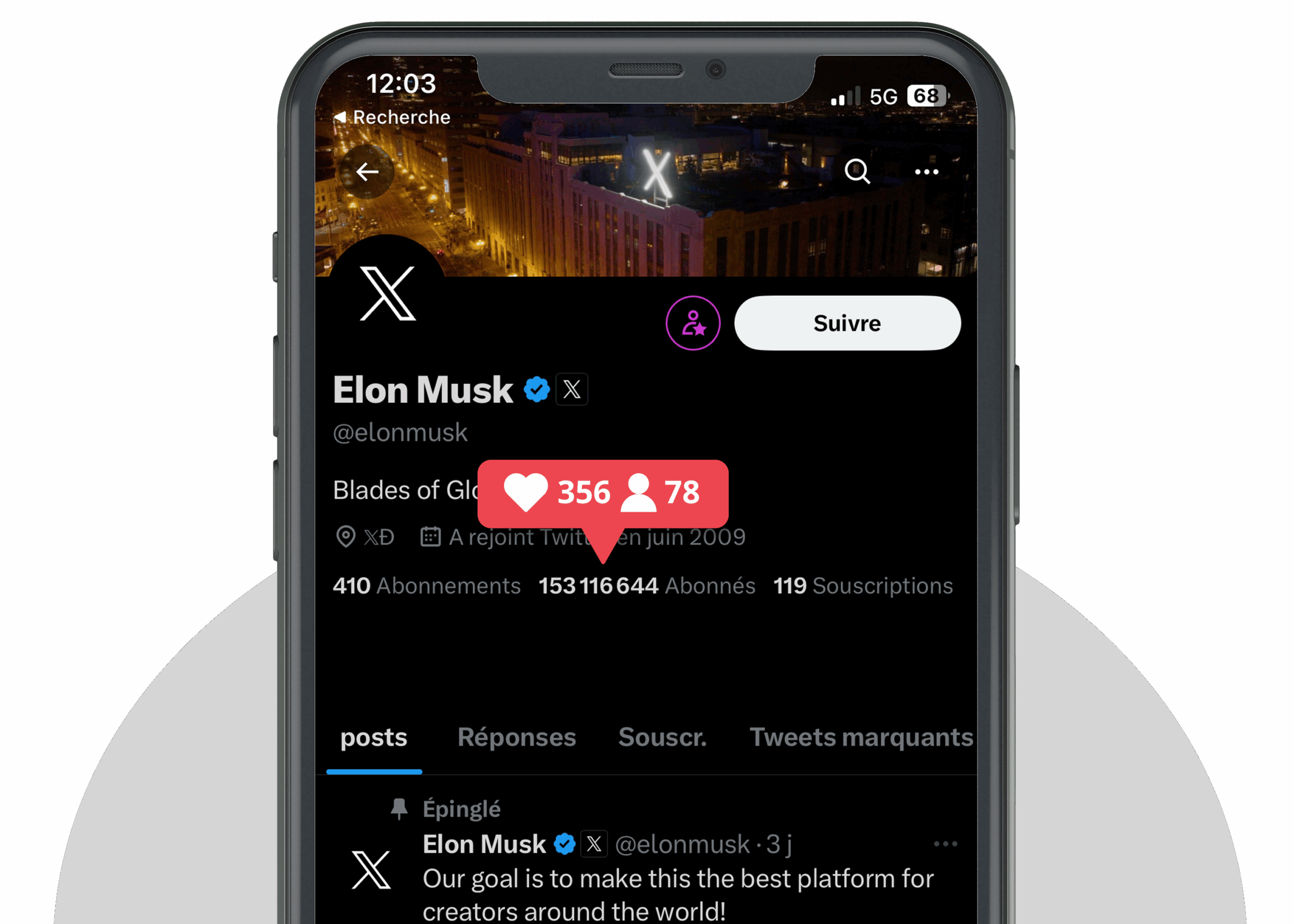 Boostez votre audience X Twitter avec l'achat d'abonnés et retweets pour une visibilité accrue.