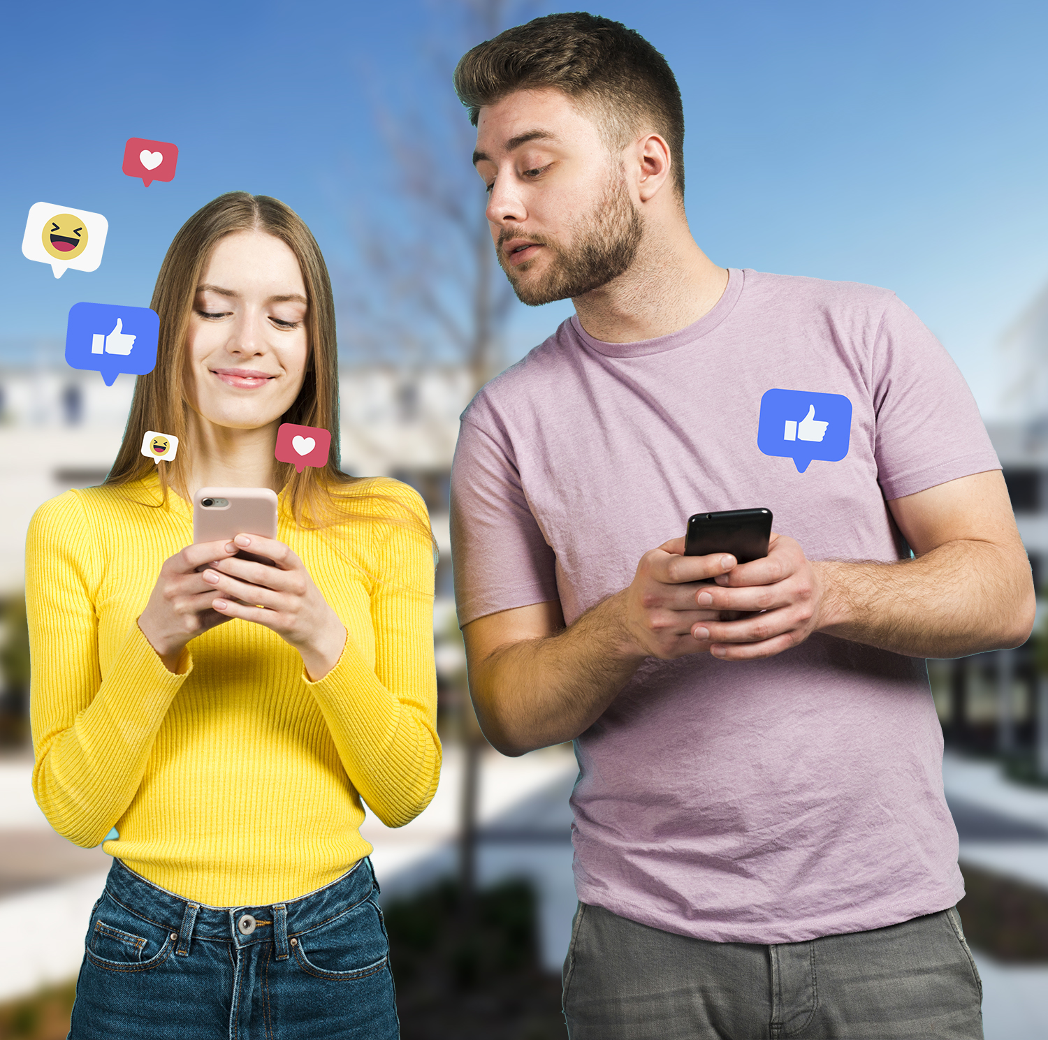 Illustration de l'achat d'abonnés en ligne pour stimuler la visibilité et l'engagement