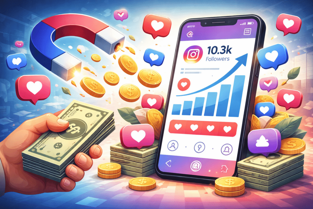 acheter abonnés instagram croissance compte